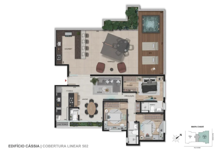 Planta Cobertura Linear